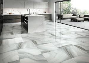 Wholesale Ceramic Modern Grey Bathroom Tiles / Porcelain Tile That Looks Like Stone from china suppliers