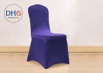 Ballroom Spandex Chair Covers Lycra Silver Durable Comprehensive Protection