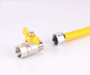 Wholesale Ss304 Hose Connectors And Fittings , ISO9001 Stainless Steel Gas Connector from china suppliers