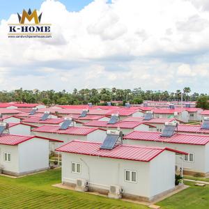 Wholesale Rock Wool Sandwich Panel Prefab House Quick Built Movable Prefab Mobile House from china suppliers