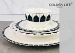20-Piece Kitchen Dinnerware Set, Plates, Dishes, Bowls, Service for 4, Modern
