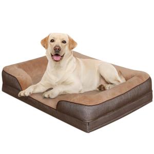 Wholesale TPU 35in Gel Memory Foam Dog Bed 7 Inch Thick Orthopedic Dog Bed from china suppliers