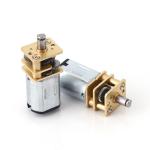 Faradyi Mini Electric Metal Brush Controller Gearbox Wheel Low Speed Micro FGM12