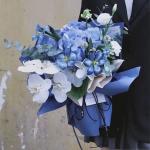 Macaron solid-color paper flower bouquet thickened packaging paper waterproof