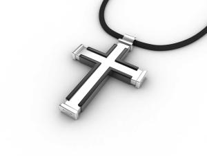 Wholesale Tagor Jewelry Top Quality Trendy Classic 316L Stainless Steel Necklace Pendant ADP24 from china suppliers