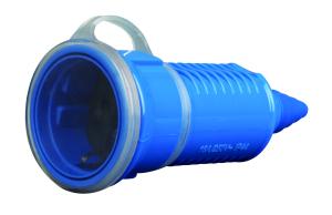 Wholesale 16 Amps Blue Waterproof Plug Socket Max 45 K Temperature Raise 86 X 86mm Size from china suppliers