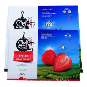 Wholesale Hot Sale Heat-Sealed Vacuum Pouch With Custom Logo For Frozen Fruit Vegetable Milk Sugar Pet Food Jelly Storage Food Packaging from china suppliers