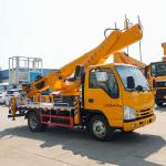 Diesel 6*4 Hydraulic Lift Platform Truck 27m Truck Mounted Aerial Working