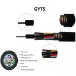 GYTS Outdoor Fiber Optic Cable Telecommunication Steel Tape Armored Stranded