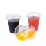 6 7 9 11 12Oz Biodegradable PLA Cups Cold Coffee Plastic Cup Beverage Ice Cream