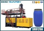 Fully Automatic Blow Moulding Machine , 200 Litre Blue Plastic Drum Making