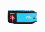Unisex Custom Vital ID Wristband / Children My ID Bracelet RoHs Approved