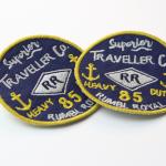 Heat Press Embroidery OEM Clothing Tags Labels