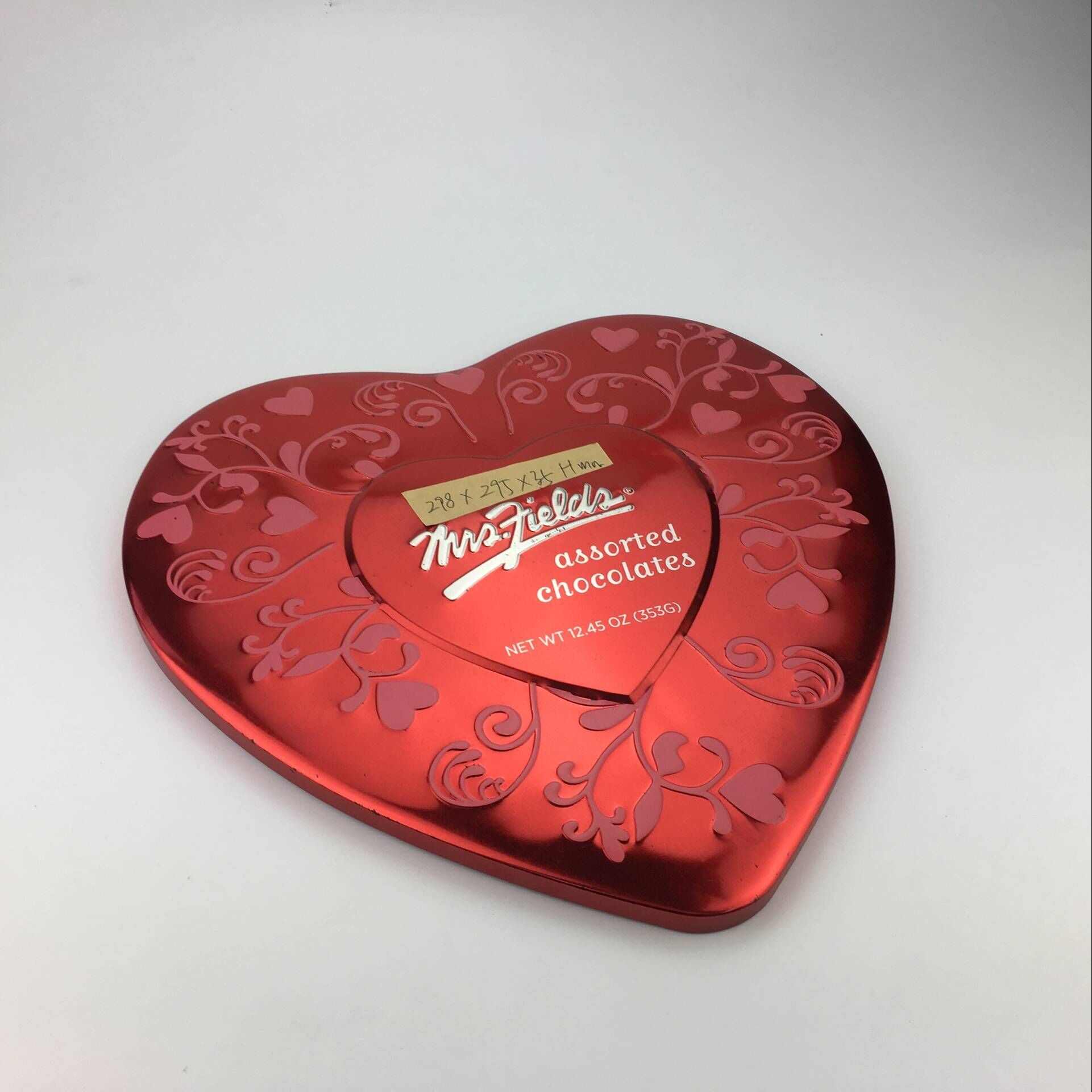 Extra Large Tin Containers Heart Shaped Cake Tins Wholesale Tin Boxes for Gifts
