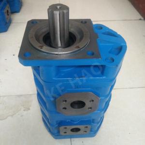 Wholesale CBGJ Double Pump Square cover Spline Blue Compact Original Gear Pump For Engineering Machinery And Vehicle from china suppliers