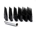 CNC Solid Metal Lug Nuts E Coated Painting Fit Ford / Jeep / Toyota Series