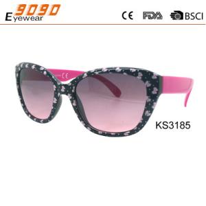 Wholesale Sunglasses ANTI-UV Goggles Bowknot Kids Simple Girls Glasses from china suppliers