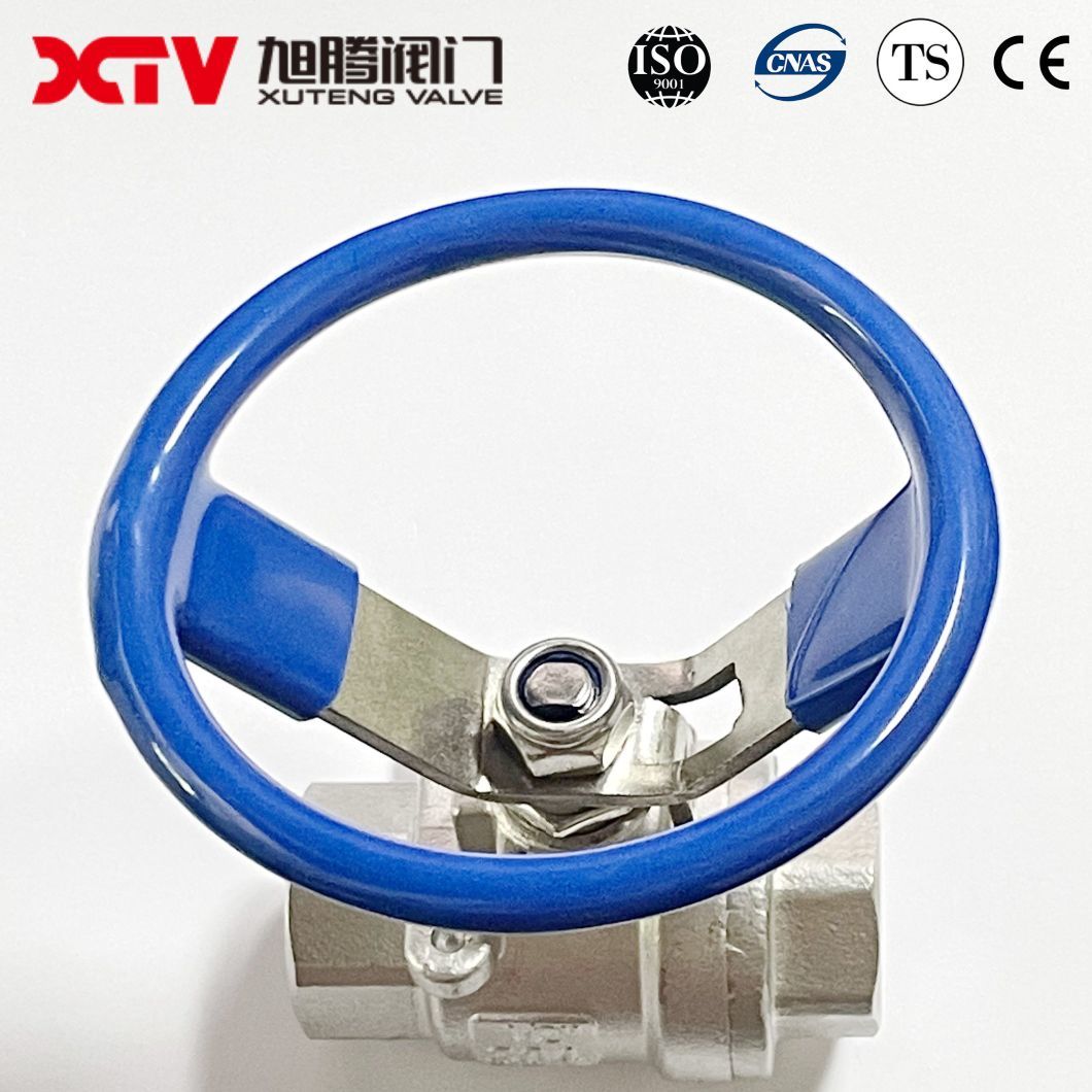 Round Handle Threaded Connection Stainless Steel Ball Valve