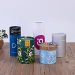 Recycled Power Powder Food Cardboard Container Tea Oatmeal Nut Crisps Dry Fruits