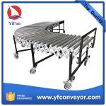 Gravity Expandable Flexible Steel Roller Conveyor