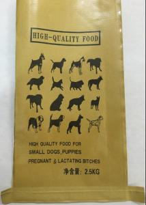 Wholesale 50kg Kraft Paper &amp; Plastic Compound Sacks / Raphe Multiwall Paper Bags for Packing Chemicals from china suppliers