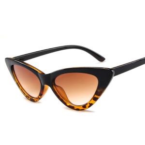 Wholesale Retro Vintage Narrow Cat Eye Sunglasses Women Cat Eye Clout Glasses Plastic Frame from china suppliers