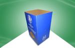 Print Recylable Cardboard Dump Bins Retail Display Bins Assemble