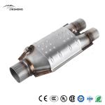 2", 2.5" Universal Oval Factory Supply Auto Catalytic Converter Metal Motorcycle
