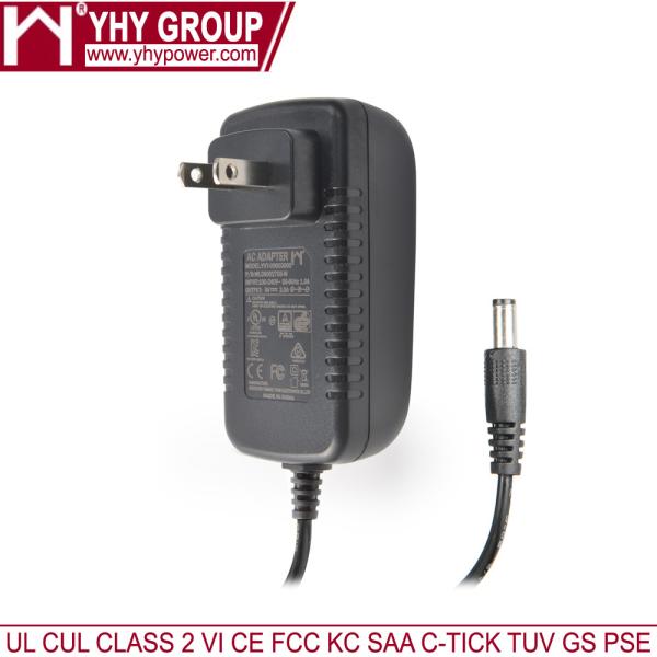 Us Au Eu Uk Wall Mount Ac Dc Power Adapters 9 Volt 3 Amp 27 Watt 50000h Service