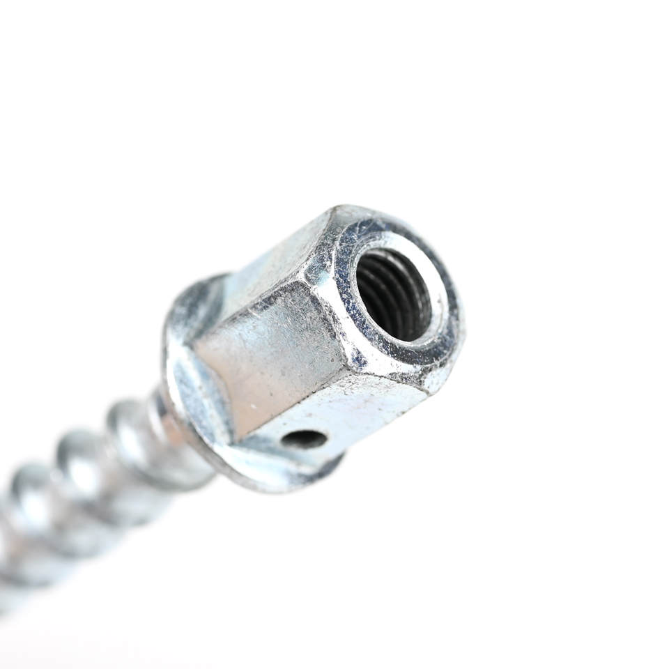 Flat Head Tested 100% M10 80mm Concrete Anchors Screws for Heating Ventilation System