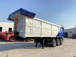 Jost Kingpin Customized 3 Axle 60tons Trailer Dump Truck With Fuwa/BPW Axle