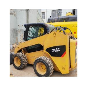 Wholesale Used wheel Excavator good condition CAT246 reasonable price track from china suppliers