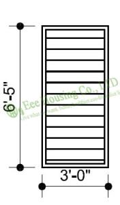 Wholesale Aluminum Glass Louvered windows,Hurricane-proof Louvered windows,shutters,Jalousie louver from china suppliers