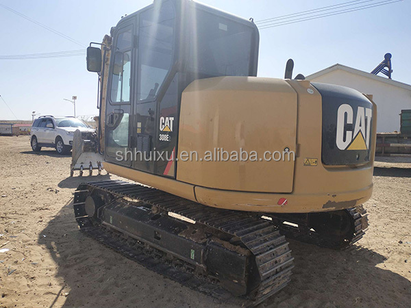 High quality Second Hand Mini crawler excavator used CAT308E 8T Used caterpillar excavator digging Machine Caterpillar in stock