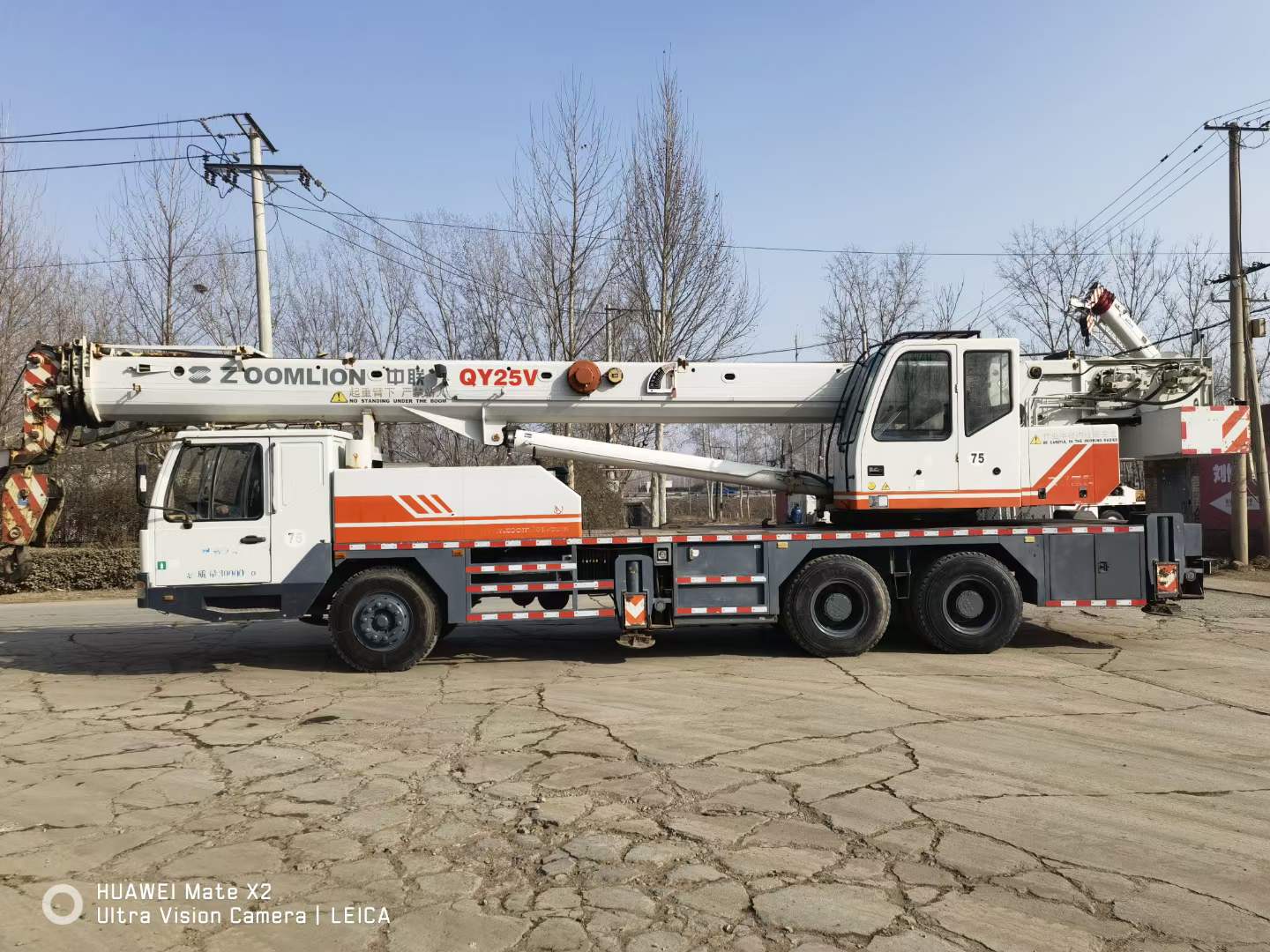 Zoomlion QY25V 20 Ton Mobile Truck Crane with Assurance and 2001-4000 Working Hours