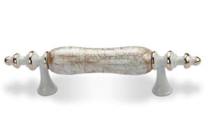 Wholesale Special design Furniture/Cabinet/Door/Drawer Handle 76mm Zinc+Ceramic from china suppliers