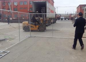 China Galvanized Temporary Chain Link Fence Panels For Major Public Events on sale