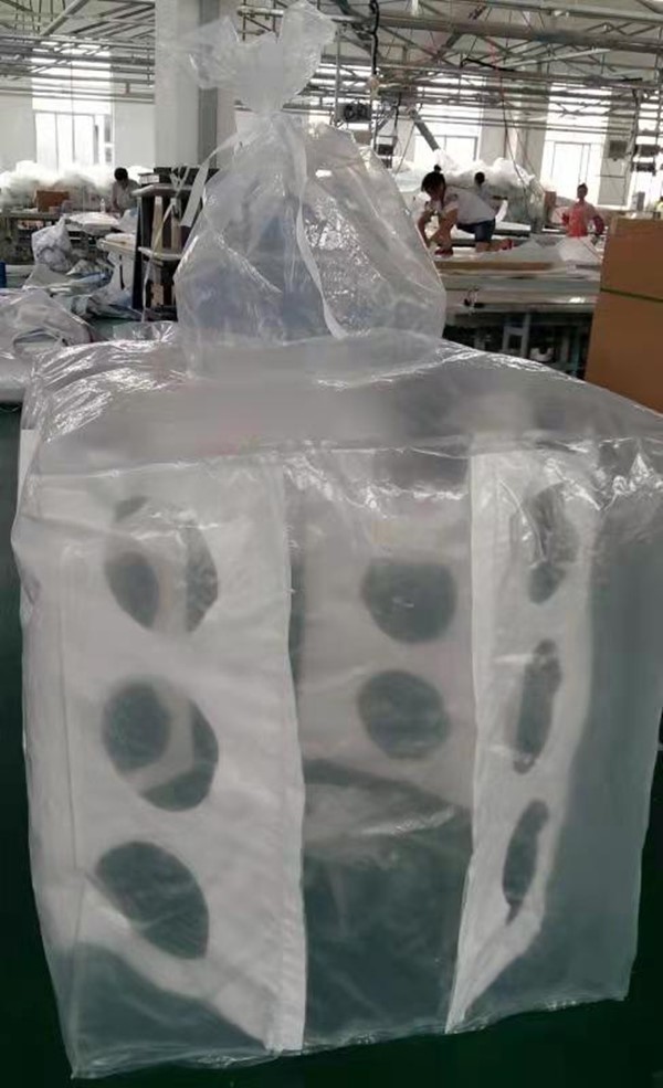 Open Top Bottom Jumbo Bulk Bag Dustproof IBC Liner Bags
