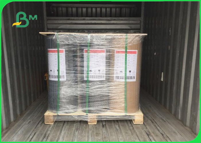Green color 0.55mm customized soft washable kraft paper for bag design