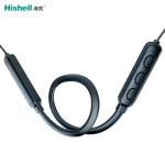 U Shaped IPX5 Wireless Neckband Headphones , Liquid Silicone HiFi Wireless
