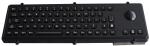 Backlit Stainless Steel keyboard Black Color Waterproof with 71 keys