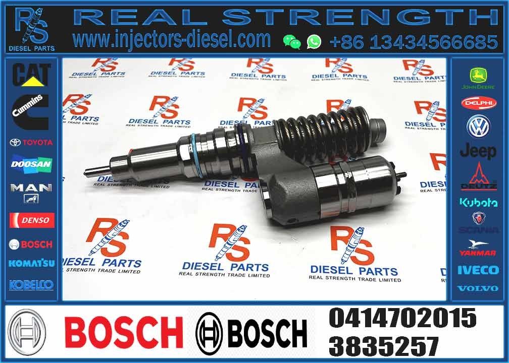 Original Diesel Engine Fuel Injector 0414702024 Fuel injector Assembly 3835257 0414702015