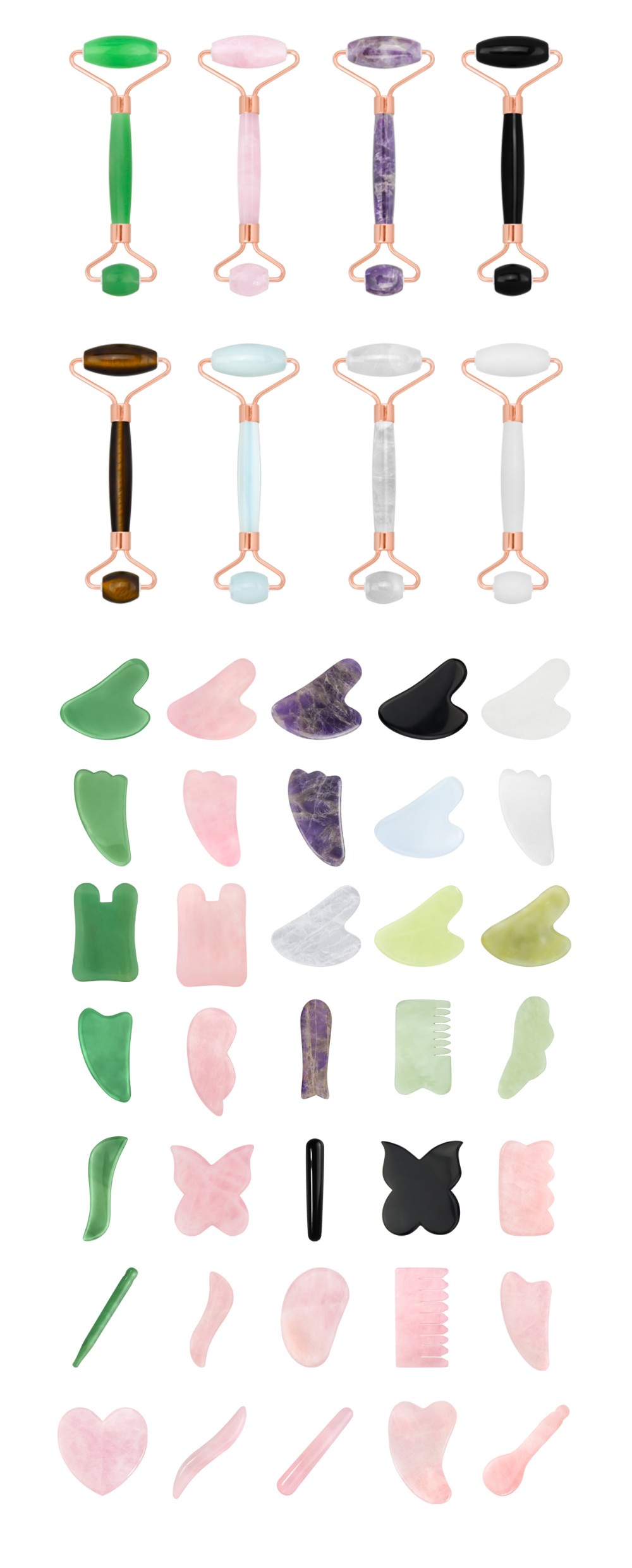 Jade Gua Sha Tool Face Jade Gua Sha Scraping Massage Tool