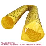 PVC Material Slip Proof Dog Agility Tunnel Wire Supported Dog Training Tunnel