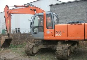 Wholesale EX200-6 used excavator hitachi hydraulic excavator with hammer 2003 from china suppliers