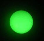Luminous golf balls