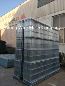 Wholesale Green Black Vinyl Coated Welded Wire Fencing For Sports Ground 200×50 Mm from china suppliers