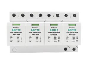 Wholesale 240V/400V Surge Protective Device 25kA Type 1 Surge Protector T1 10/350us from china suppliers