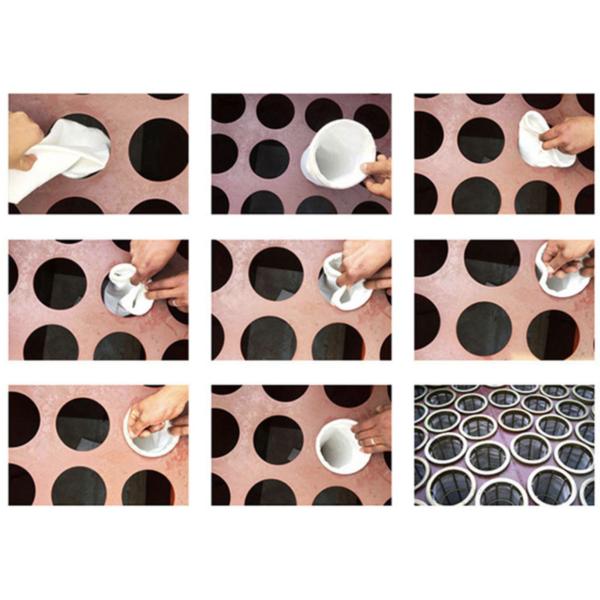 Industry Polyester Dust Collector Filter Bag for Cement Mine Iron Food Bag House