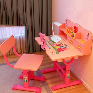 Wholesale Baby Childrens Pink Table And Chairs Set With Storage Age 5 6 7 8 from china suppliers